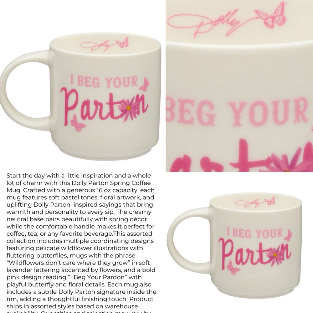 Dolly Parton limited edition coffee mug - Picture 8 of 16